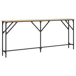 vidaXL Konzolov&yacute; stol&iacute;k dub sonoma 180x23x75 cm kompozitn&eacute; drevo