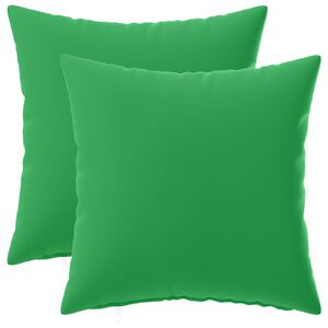 vidaXL Poťah na podložku 2 pcs HEERLEN Zelen&aacute; 30 x 30 cm Polyester
