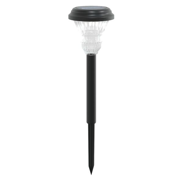 vidaXL Sol&aacute;rne osvetlenie chodn&iacute;ka so zemn&yacute;mi hrotmi 12 ks biele