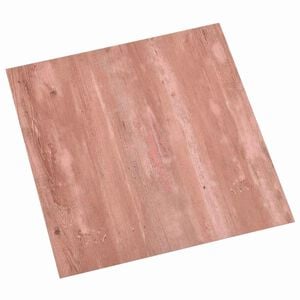 vidaXL Podlahov&eacute; dosky 55 pcs Červen&aacute; 5,11 m&sup2; PVC