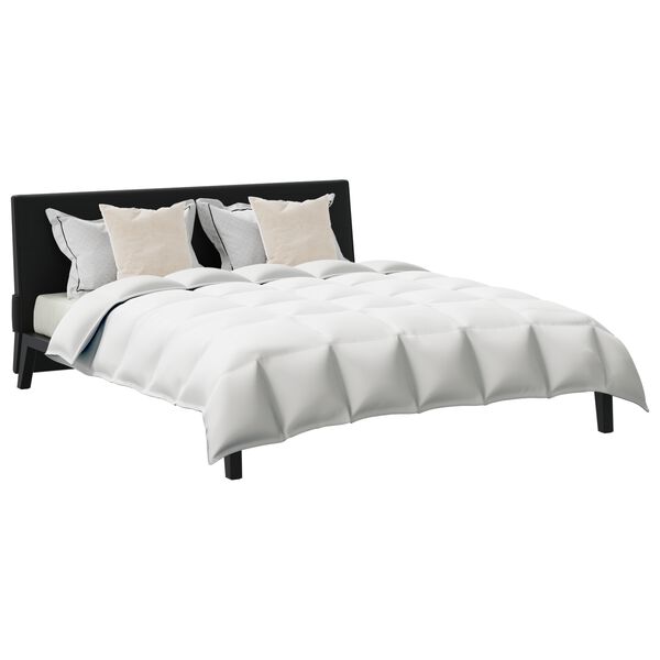 vidaXL Sada prikr&yacute;vok s vank&uacute;&scaron;om 3 pcs Biela Husacia perie