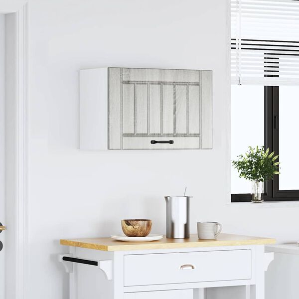 vidaXL Kuchynsk&aacute; n&aacute;stenn&aacute; skrinka Lucca, siv&eacute; sonoma, kompozitn&eacute; drevo