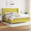 vidaXL Boxspring posteľ s matracom zelen&aacute; 180x200 cm l&aacute;tka