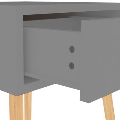 vidaXL Nočné stolíky 2 ks sivé 40x40x56 cm drevotrieska