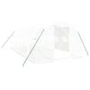 vidaXL F&oacute;liovn&iacute;k s oceľov&yacute;m r&aacute;mom biely 18 m&sup2; 6x3x2 m