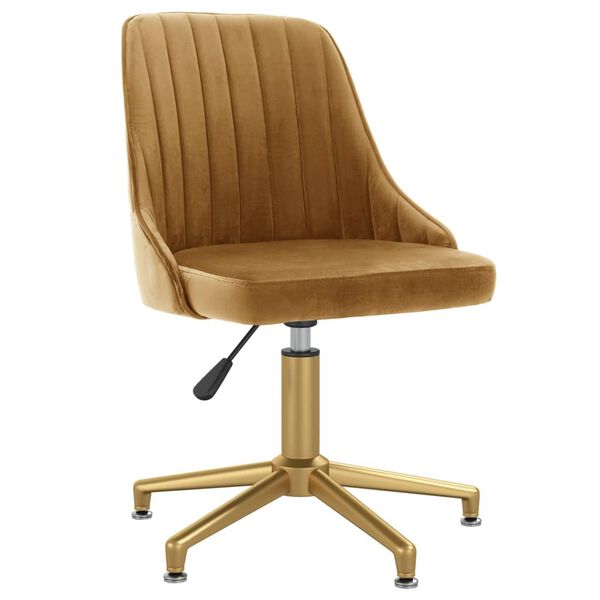 vidaXL Otočn&eacute; jed&aacute;lensk&eacute; stoličky 4 ks hned&eacute; zamatov&eacute;