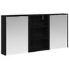 vidaXL Set kabinetov do k&uacute;peľne 3 ks 126 x 16 x 62.5 cm