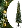vidaXL Umel&yacute; &uacute;zky vianočn&yacute; stromček s 300 LED 180 cm