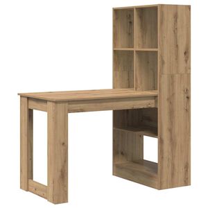 vidaXL St&ocirc;l Remeseln&yacute; dub Kompozitn&eacute; drevo 122 x 67 x 145 cm