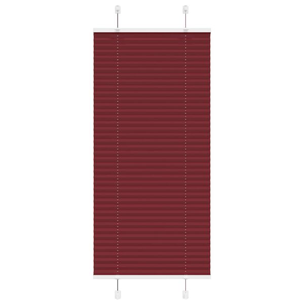 vidaXL plisovan&aacute; roleta Bordeaux červen&aacute; 60x150 cm &Scaron;&iacute;rka l&aacute;tky 59,4 cm