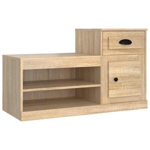 vidaXL Botn&iacute;k dub sonoma 100x42x60 cm kompozitn&eacute; drevo