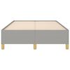 vidaXL Posteľ bez matraca bledosiv&yacute; 120x200 cm l&aacute;tka