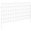 vidaXL Z&aacute;hradn&yacute; plot s kol&iacute;kmi 12 pcs 95 x 50 cm Mesh Pozinkovan&aacute; oceľ