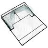 vidaXL Lapač vt&aacute;kov Zelen&aacute; 50 x 60 x 1,9 cm Polyetyl&eacute;n
