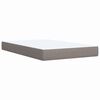 vidaXL Boxspring posteľ s matracom sivohned&yacute; 100x200 cm l&aacute;tka