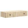 vidaXL N&aacute;stenn&yacute; bočn&yacute; st&ocirc;l Dub sonoma 87,5 x 34,5 x 17 cm