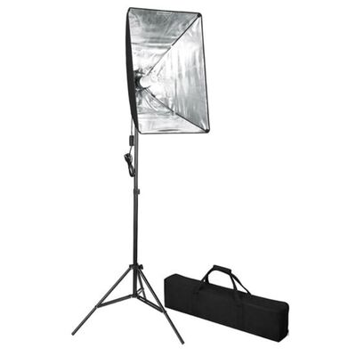 vidaXL Fotografická štúdiová softboxová súprava osvetlenia s foto stolom