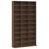vidaXL CD skrinka hned&yacute; dub 102x23x177,5 cm spracovan&eacute; drevo