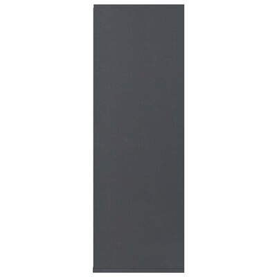 vidaXL Regál na topánky, sivý 54x34x100,5 cm, kompozitné drevo