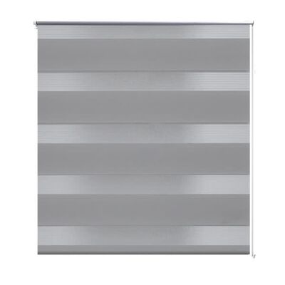 Roleta vzor zebra, 120 x 175 cm, sivá