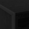 vidaXL Nočn&yacute; stol&iacute;k Čierny dub 50 x 39,5 x 50 cm Kompozitn&eacute; drevo
