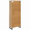 vidaXL Highboard Remeseln&yacute; dub 69,5 x 34 x 180 cm Kompozitn&eacute; drevo