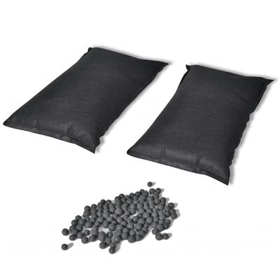 vidaXL Dezodorizačné vrecká s aktívnym uhlím 2 ks, 2 kg