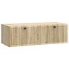vidaXL N&aacute;stenn&aacute; TV skrinka Dub sonoma 98 x 41 x 30 cm Kompozitn&eacute; drevo