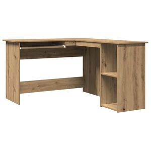 vidaXL rohov&yacute; st&ocirc;l Artisan Dub Artisan Kon&scaron;trukt&eacute;rske drevo