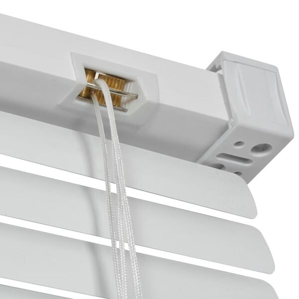 vidaXL Okenné žalúzie, hliníkové, 120x130 cm, biele