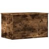 vidaXL &Uacute;ložn&yacute; box dymov&yacute; dub 60x35x35 cm kompozitn&eacute; drevo