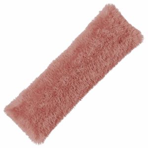 vidaXL Poťah na podložku HEERLEN Ružov&aacute; 40 x 145 cm PV fleece