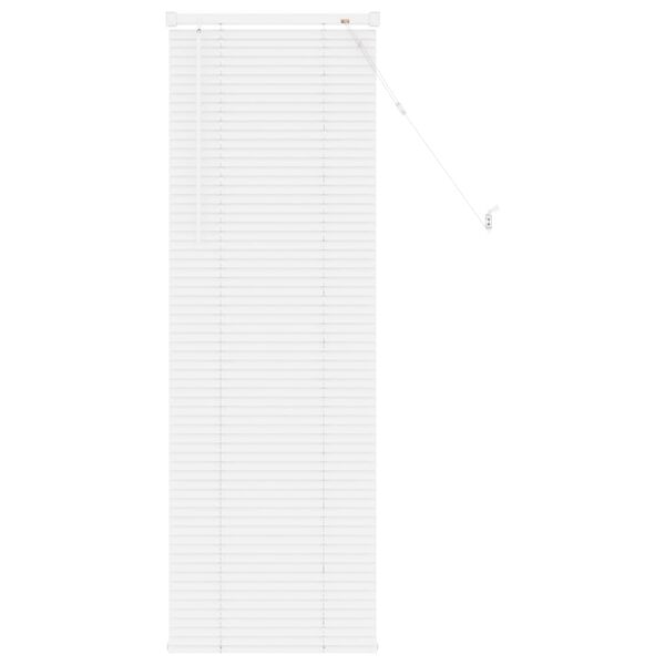 vidaXL Žal&uacute;zia Nastaviteľn&aacute; Biela 150 x 50 cm PVC