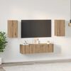 vidaXL Zostava TV skriniek 4 pcs dub artisan 30.5 x 30 x 60 cm