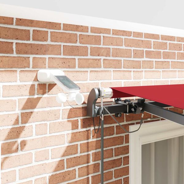 vidaXL Text&iacute;lia na slnečn&iacute;k s Červen&aacute; 300 x 250 cm Polyester