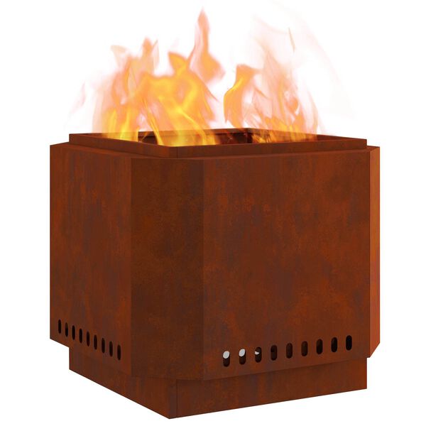 vidaXL Bezdymov&yacute; ohnisko Hned&aacute; 58 x 58 x 51 cm