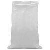 vidaXL Tkaninov&eacute; vrecia 10 ks Biela 60 x 110 cm PP