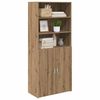 vidaXL Highboard Remeseln&yacute; dub 80 x 42,5 x 185 cm Kompozitn&eacute; drevo