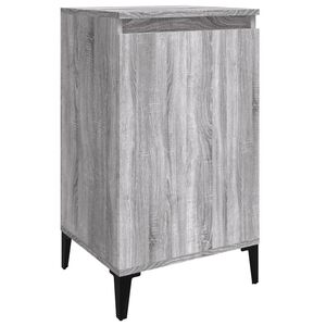 vidaXL Nočn&yacute; stol&iacute;k siv&yacute; sonoma 40x35x70 cm spracovan&eacute; drevo