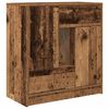 vidaXL Komoda so z&aacute;suvkami a dvierkami, star&eacute; drevo 70,5x34x74,5 cm