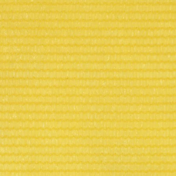 vidaXL Balkónová markíza, žltá 120x400 cm, HDPE