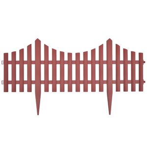 vidaXL Tr&aacute;vnikov&eacute; lemy 17 ks, 10 m, hned&eacute;