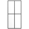 vidaXL Sprchová zástena walk-in, priehľadné tvrdené sklo 140x195 cm