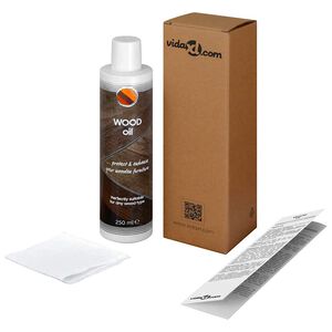 vidaXL Ochrann&yacute; olej na dreven&yacute; n&aacute;bytok 250 ml