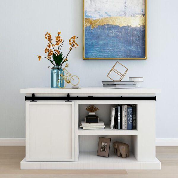 vidaXL Mini kovanie na posuvn&eacute; dvere skrinky, uhl&iacute;kov&aacute; oceľ 152 cm