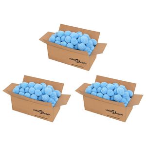 vidaXL Antibakteri&aacute;lne filtr. guľ&ocirc;čky do baz&eacute;na modr&eacute; 2100g polyetyl&eacute;n