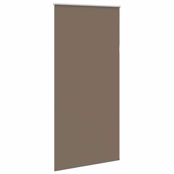 vidaXL Roleta zatemnenie Coffee 100x230cm &Scaron;&iacute;rka l&aacute;tky 95,7cm Polyester