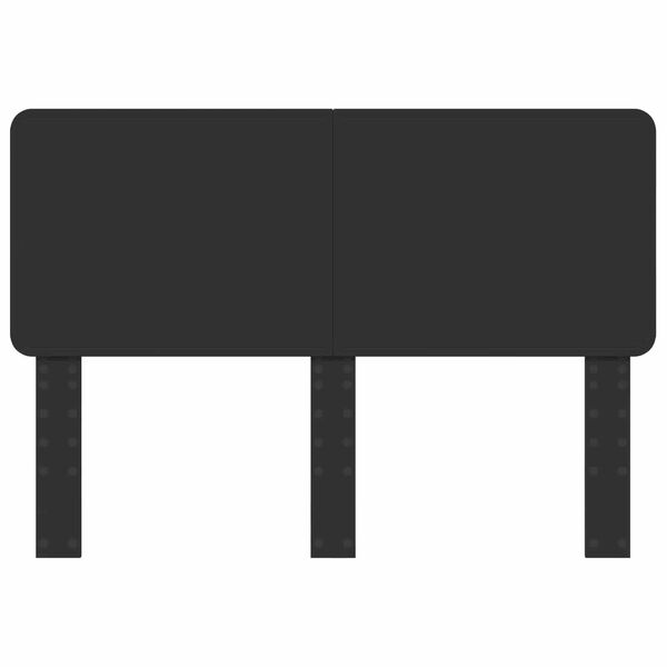 vidaXL Zadn&eacute; čelo Čierny dub 160 cm Kompozitn&eacute; drevo