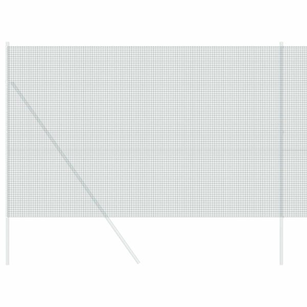 vidaXL Zvaren&yacute; dr&ocirc;ten&yacute; plot Zelen&aacute; 1.5 x 10 m