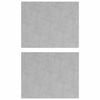 vidaXL Schodov&yacute; ro&scaron;t Obdĺžnikov&yacute; 2 pcs Strieborn&aacute; 50 x 40 cm Hlin&iacute;k
